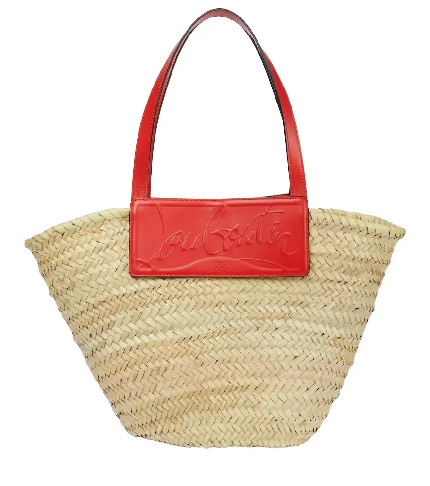 Christian Louboutin Loubishore woven tote