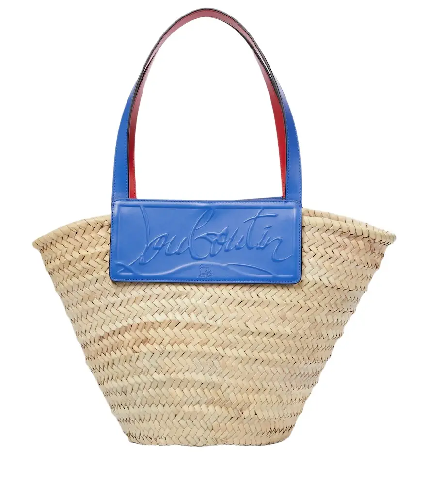 Christian Louboutin Loubishore woven tote