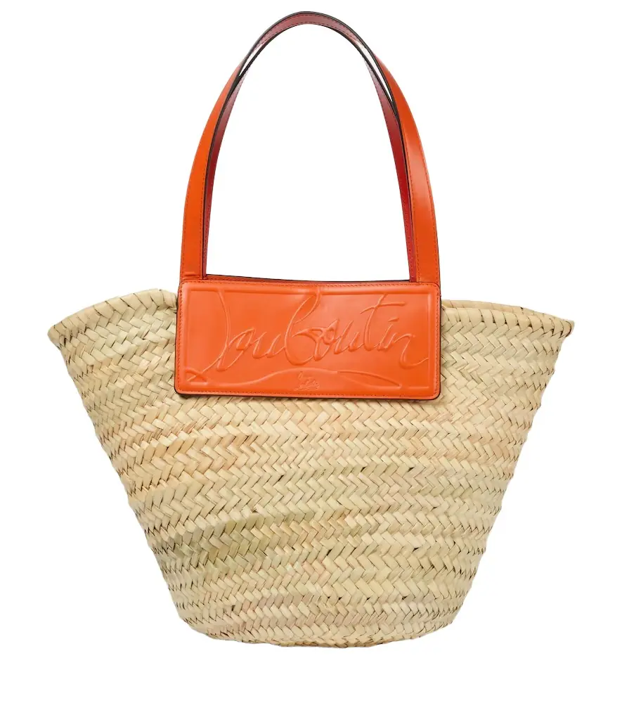 Christian Louboutin Loubishore woven tote