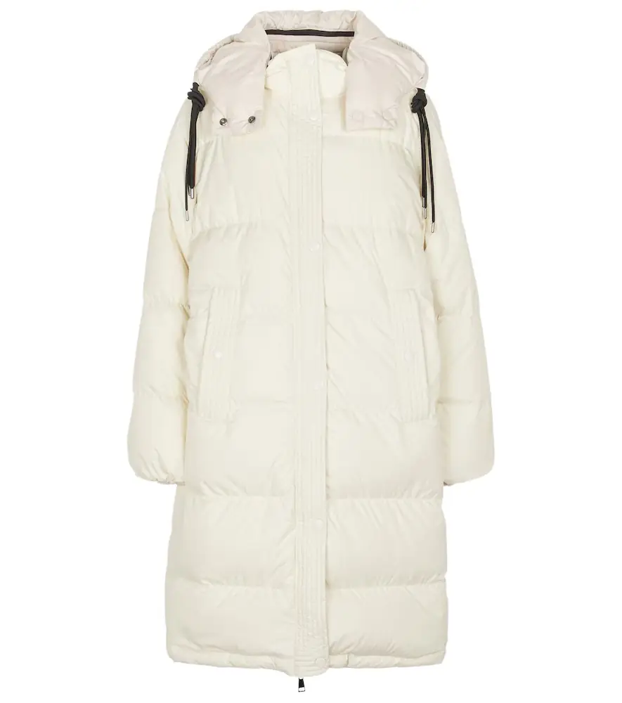 Moncler Erysimum hooded down coat
