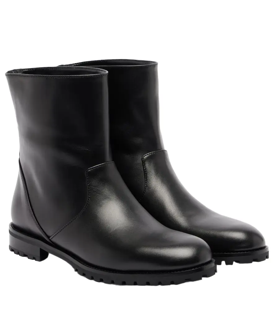Manolo Blahnik Leather ankle boots