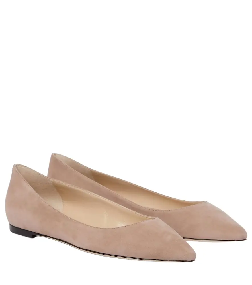Jimmy Choo Romy suede ballet flats