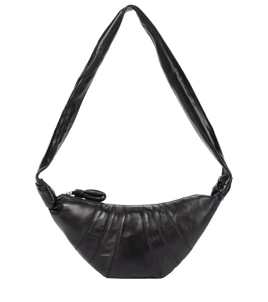 Lemaire Croissant Small leather shoulder bag