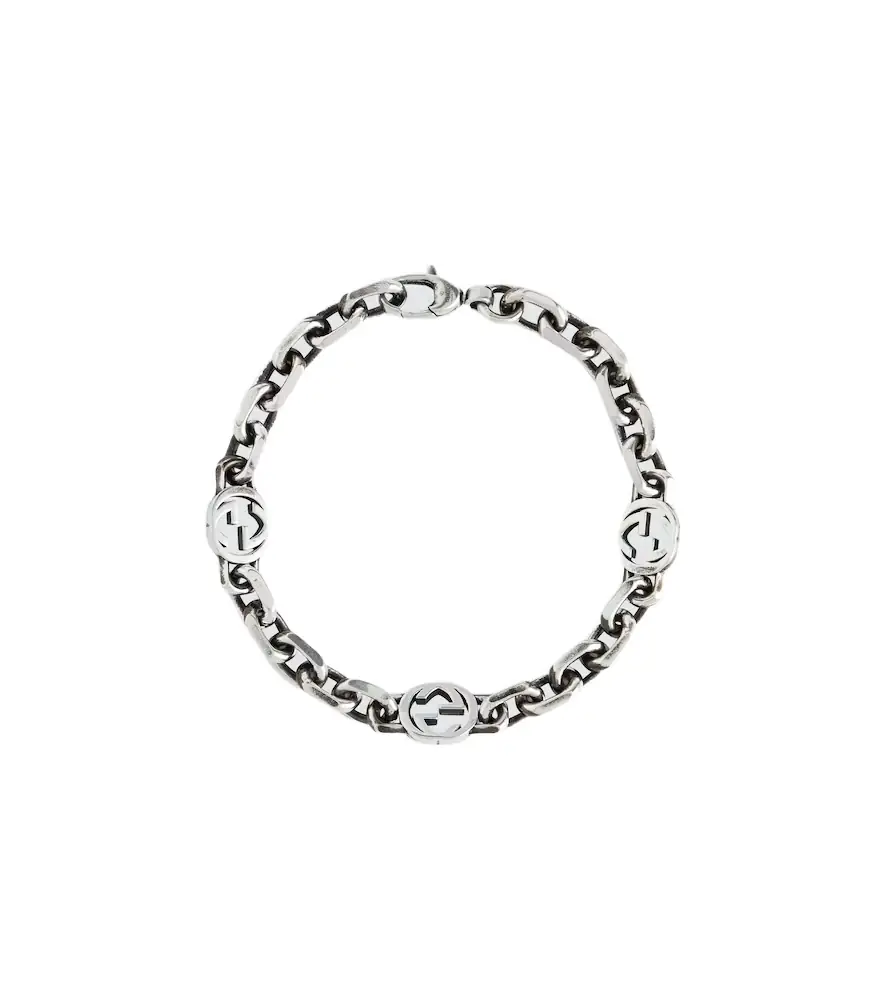 Gucci Silver Interlocking G bracelet