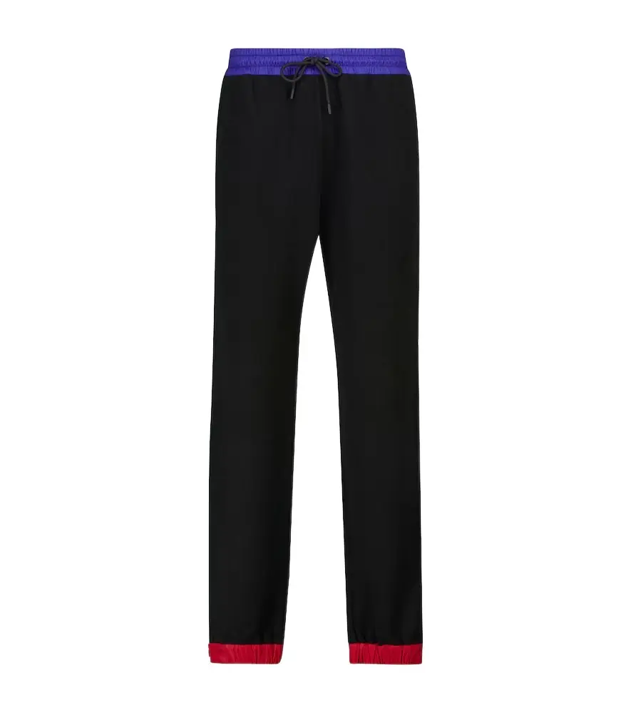 Moncler Grenoble Fleece wool-blend pants