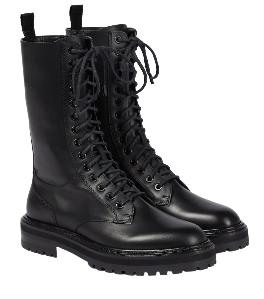 Jimmy Choo Cora leather combat boots - Women's Shoes