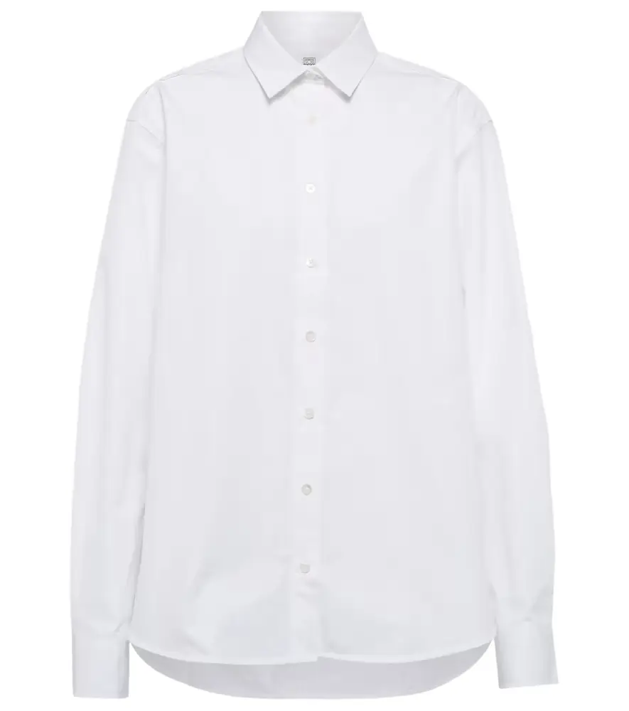 Toteme Cotton poplin shirt