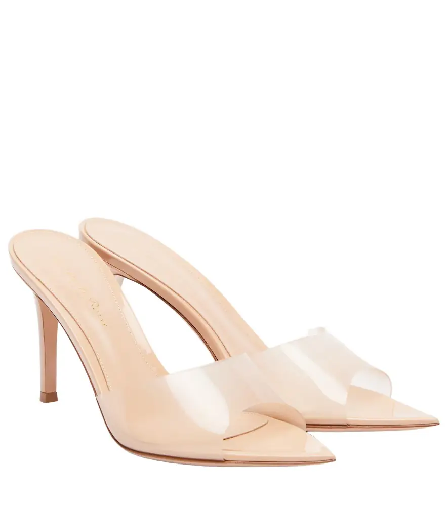 Gianvito Rossi Elle 85 TPU mules