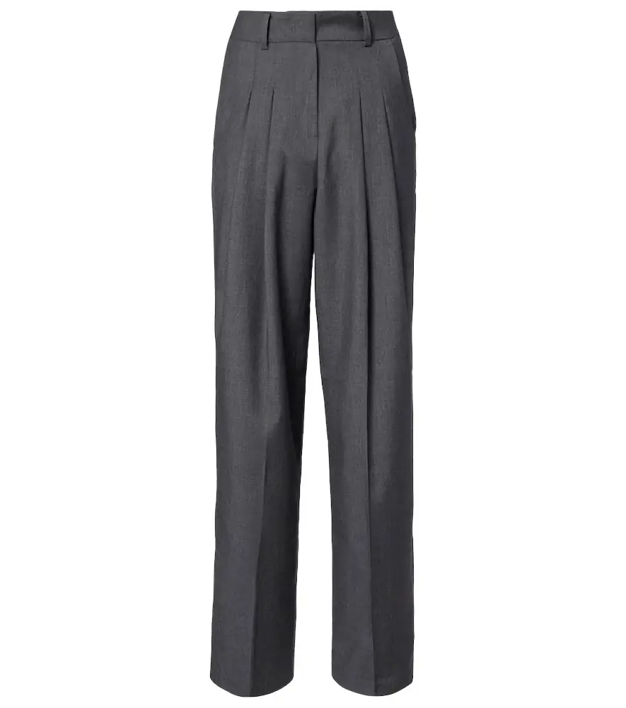 The Frankie Shop Gelso high-rise wide-leg pants