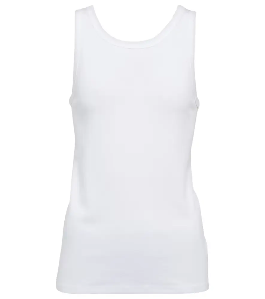 The Row Frankie cotton jersey tank top