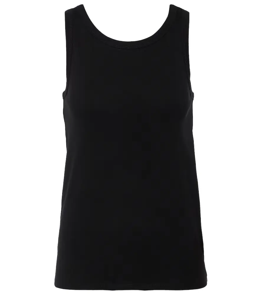 The Row Frankie cotton jersey tank top