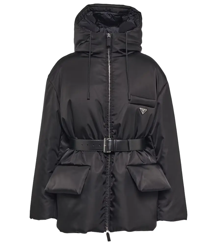 Prada Re-Nylon gabardine down jacket