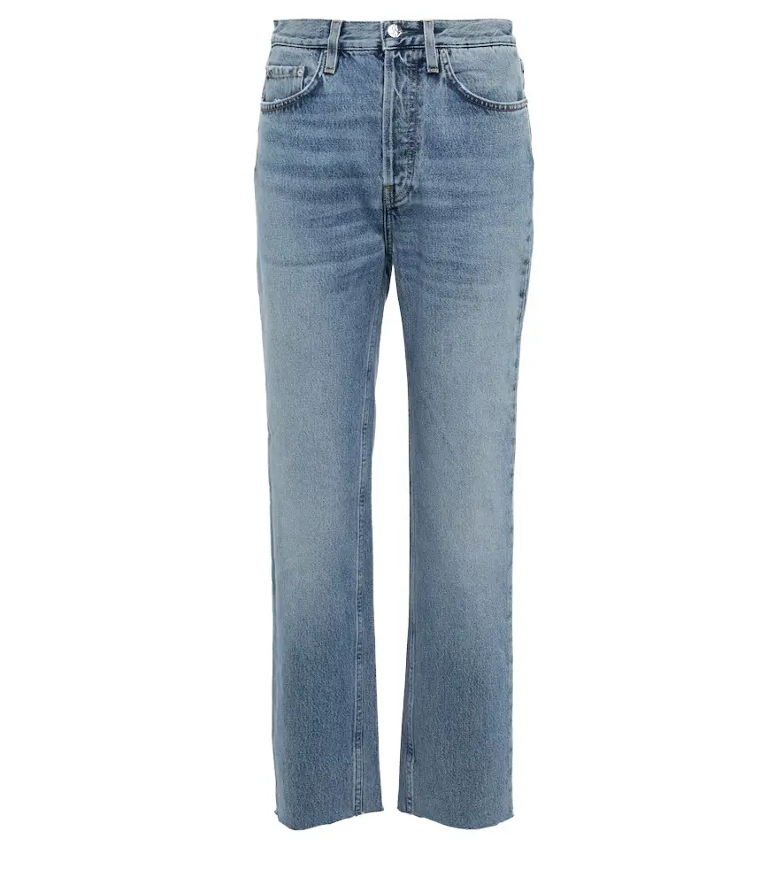 Toteme High-rise straight jeans