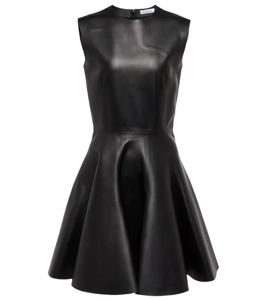 Alaia Alaïa Leather minidress