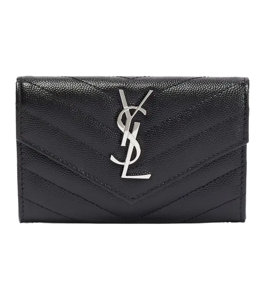 Saint Laurent Monogram Small leather wallet