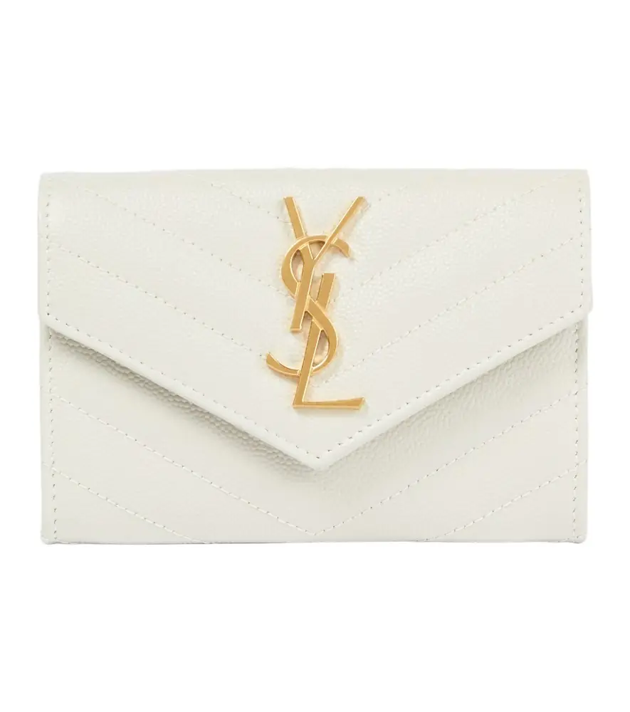 Saint Laurent Cassandre leather wallet - Women's Accessories