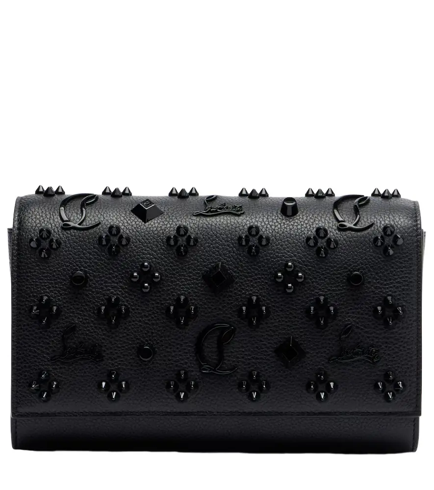 Christian Louboutin Paloma leather wallet on chain