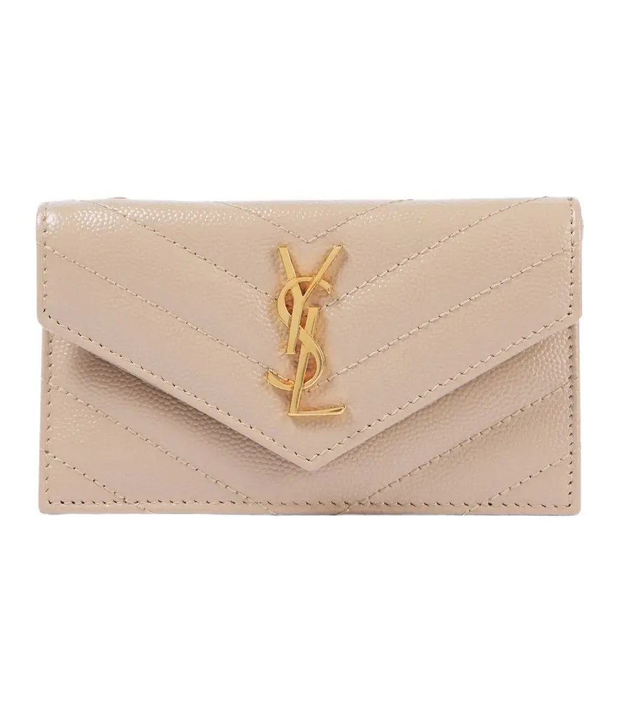 Saint Laurent Cassandre leather wallet