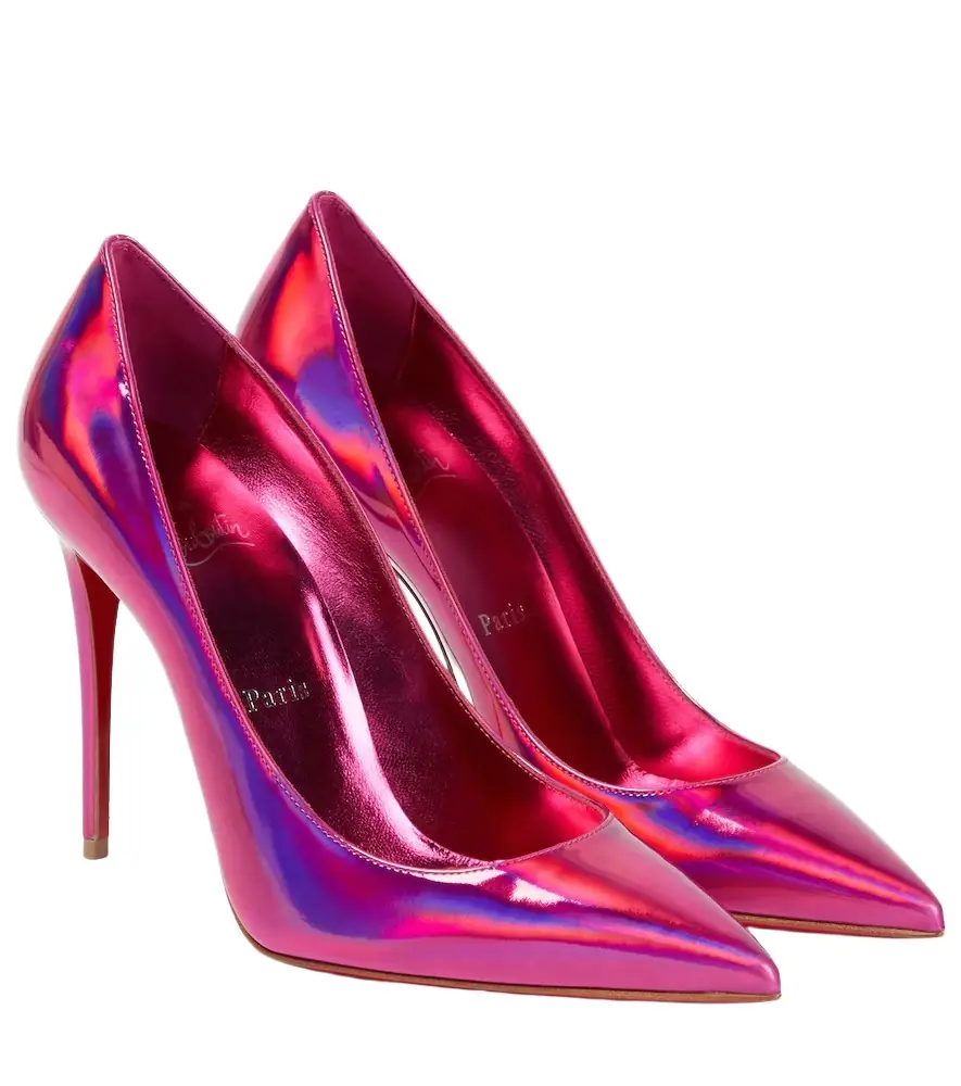Christian Louboutin Kate patent leather pumps