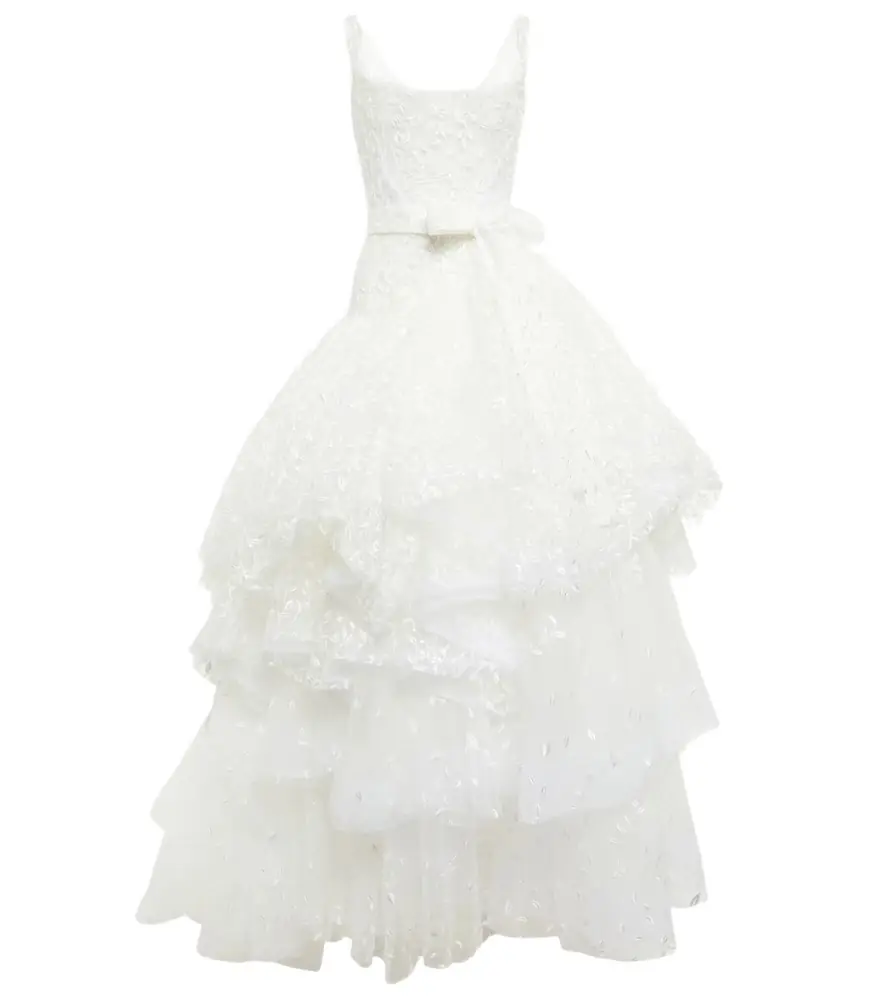 Vivienne Westwood Bridal Princess embroidered gown