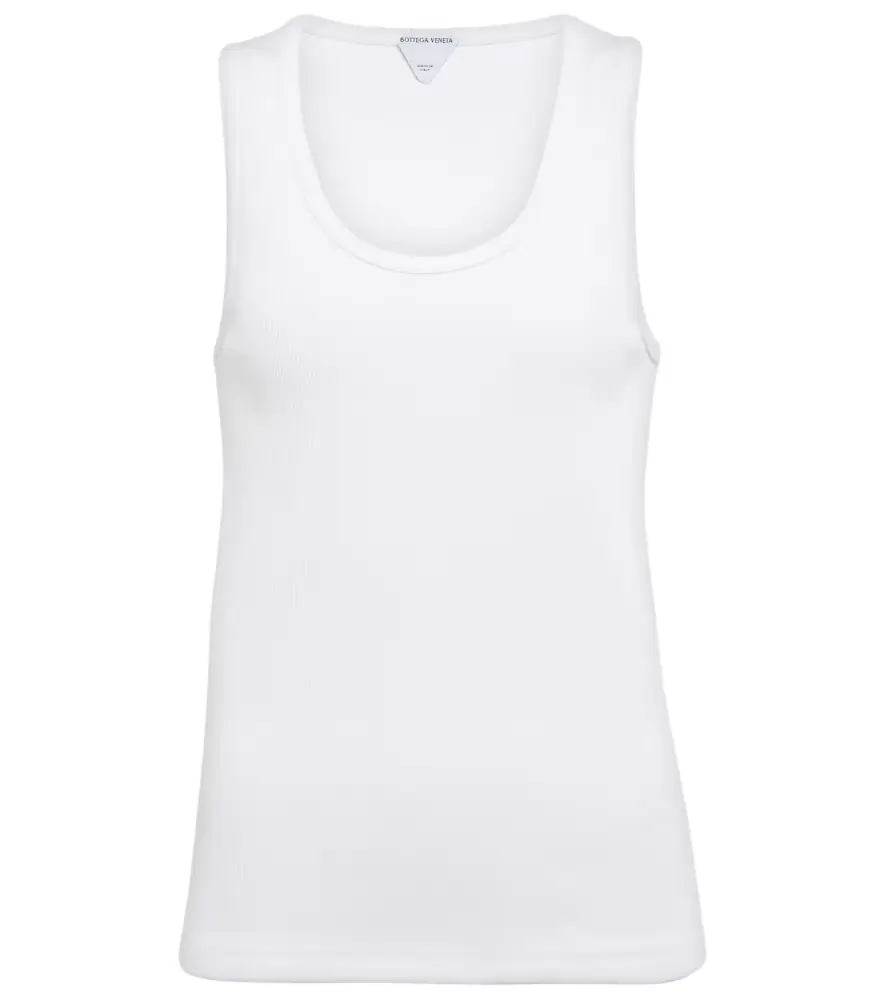 Bottega Veneta Cotton-blend tank top