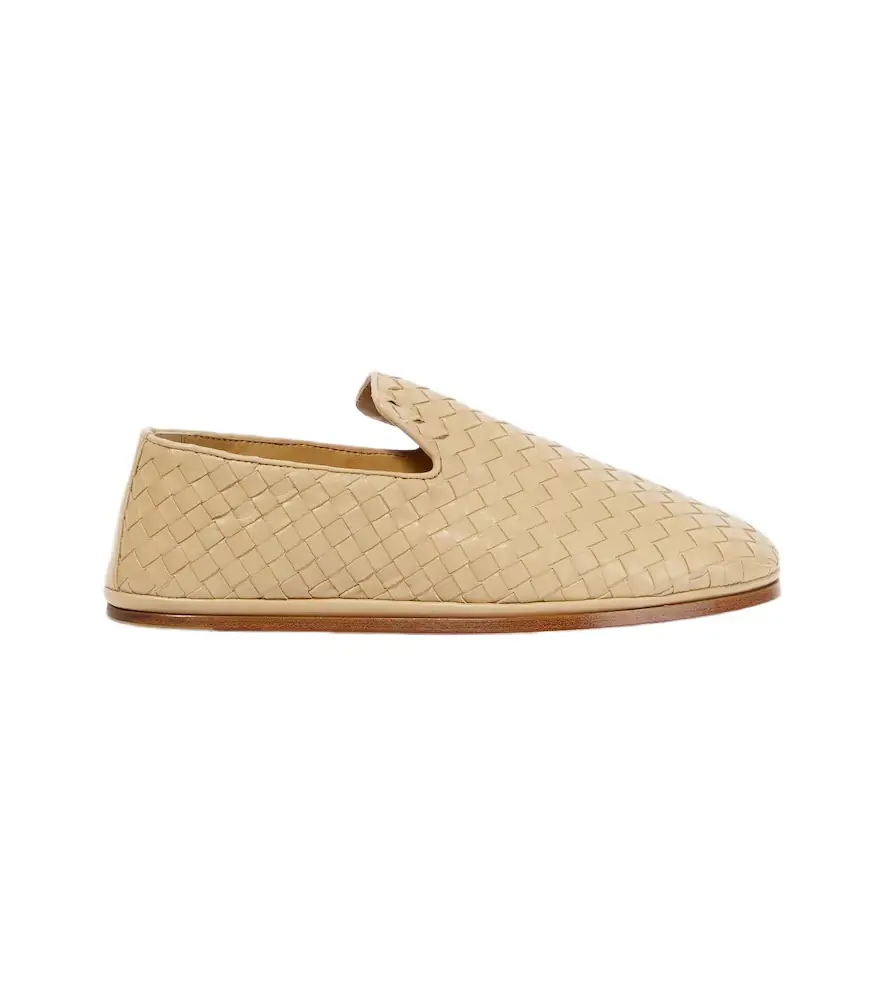 Bottega Veneta Intrecciato leather loafers