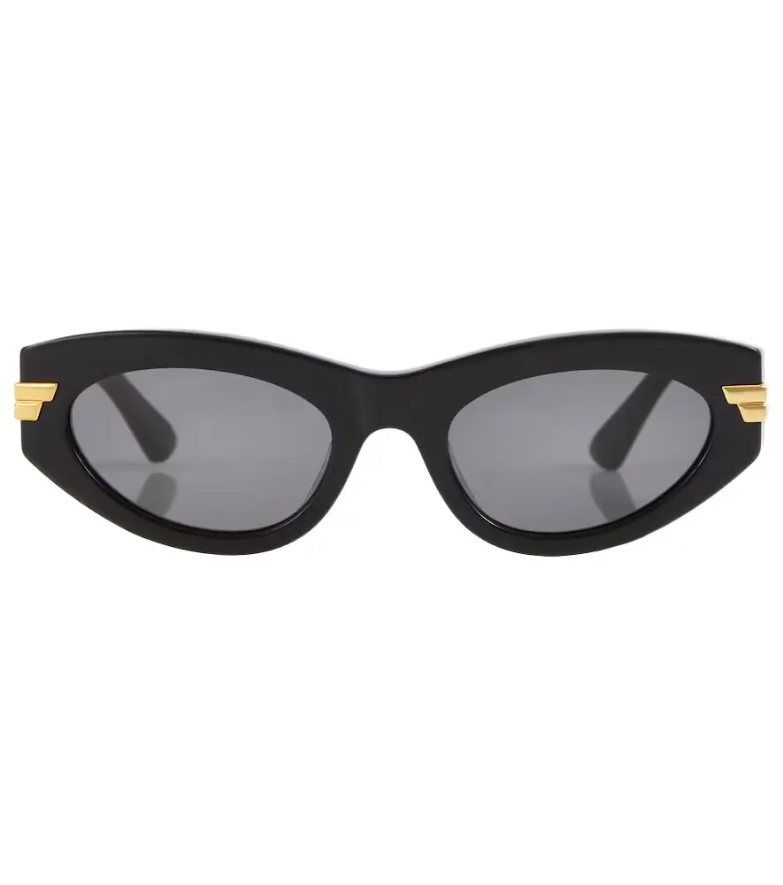 Bottega Veneta Classic oval sunglasses