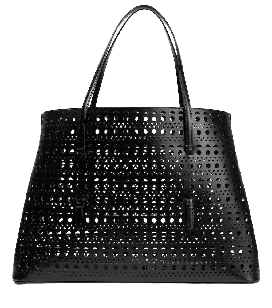 Alaia Alaïa Mina 50 Large leather tote bag