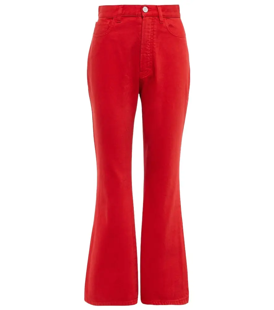 Alaia Alaïa High-rise bootcut jeans