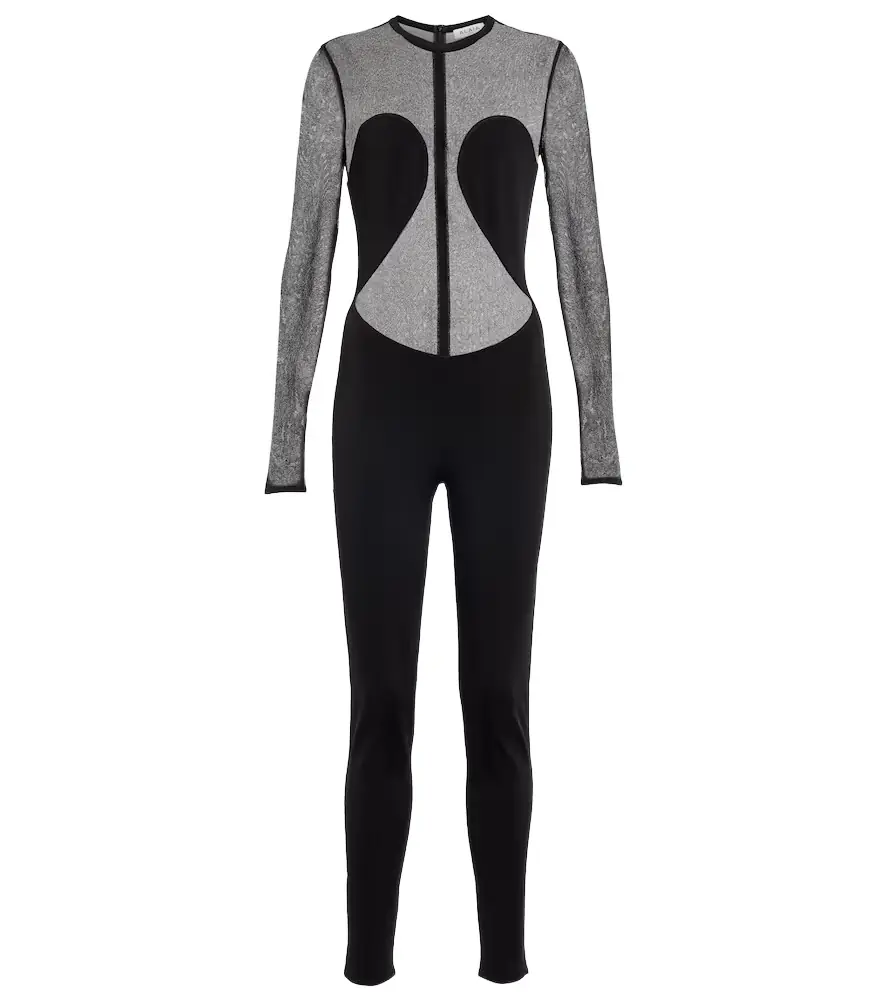 Alaia Alaïa Semi-sheer bodysuit
