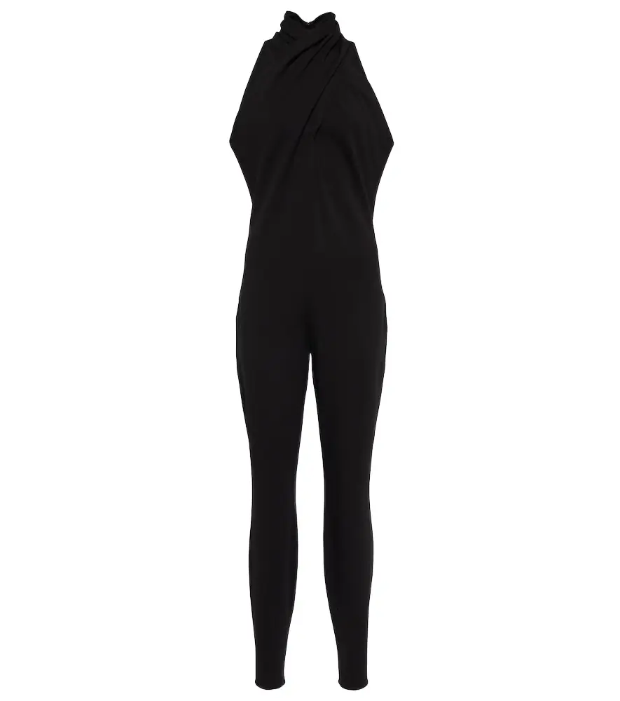 Alaia Alaïa Halterneck crêpe jumpsuit