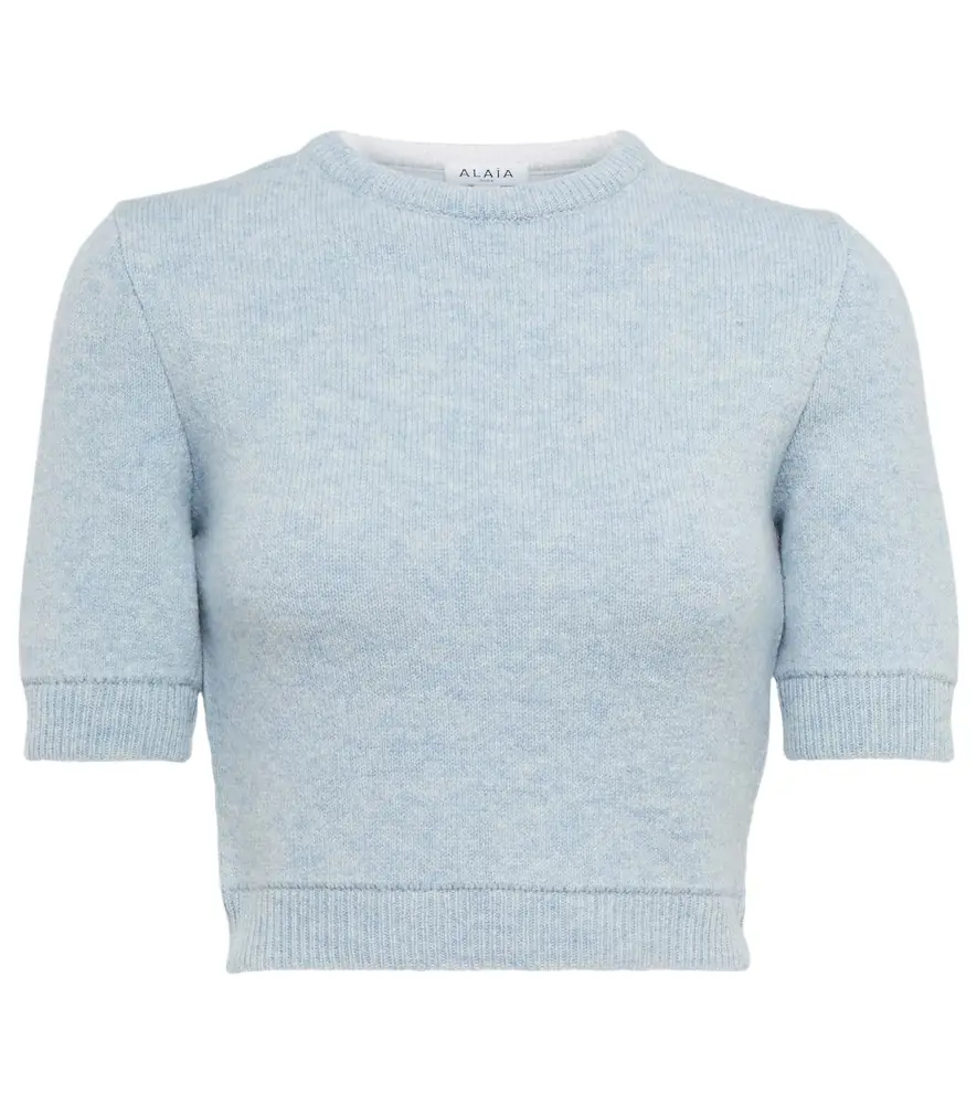 Alaia Alaïa Wool crop sweater