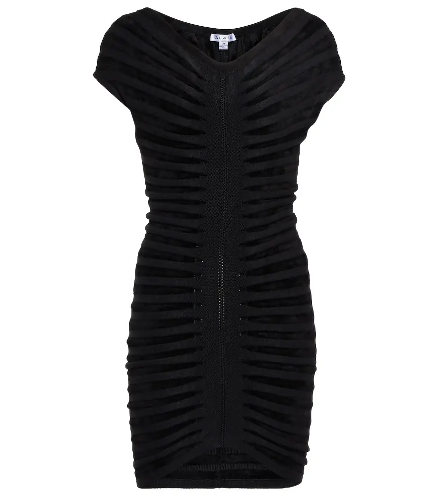 Alaia Alaïa Off-shoulder minidress