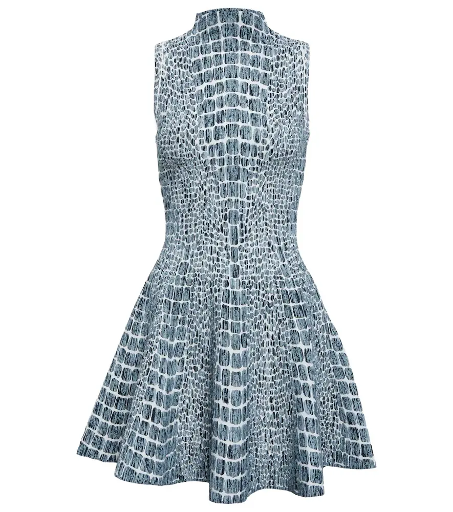 Alaia Alaïa Jacquard minidress