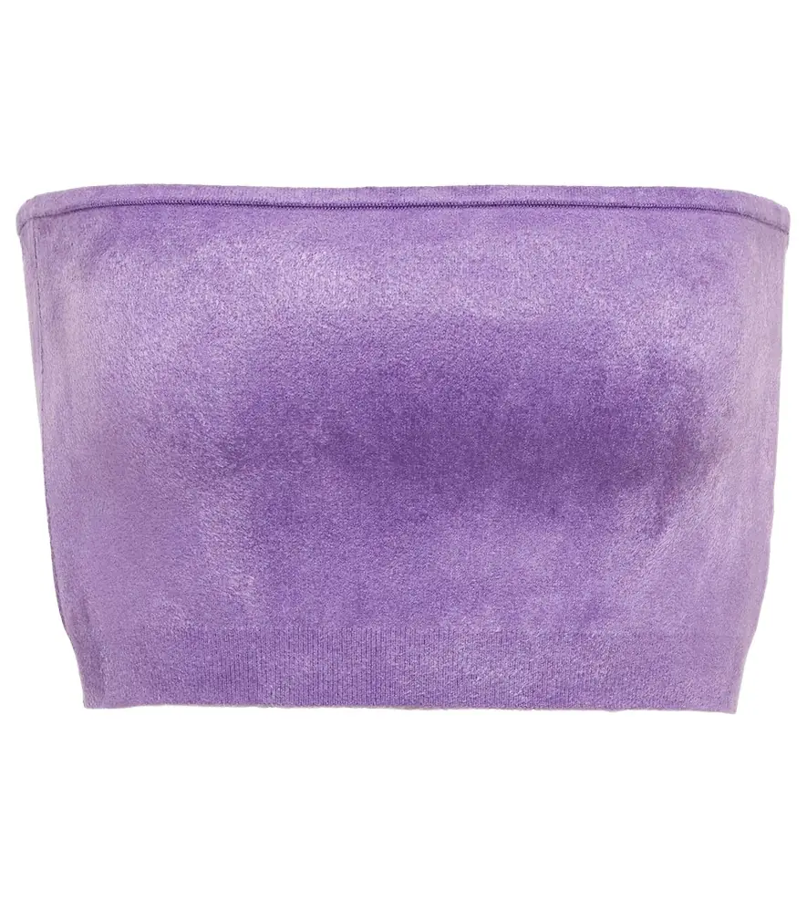 Alaia Alaïa Velvet bandeau top