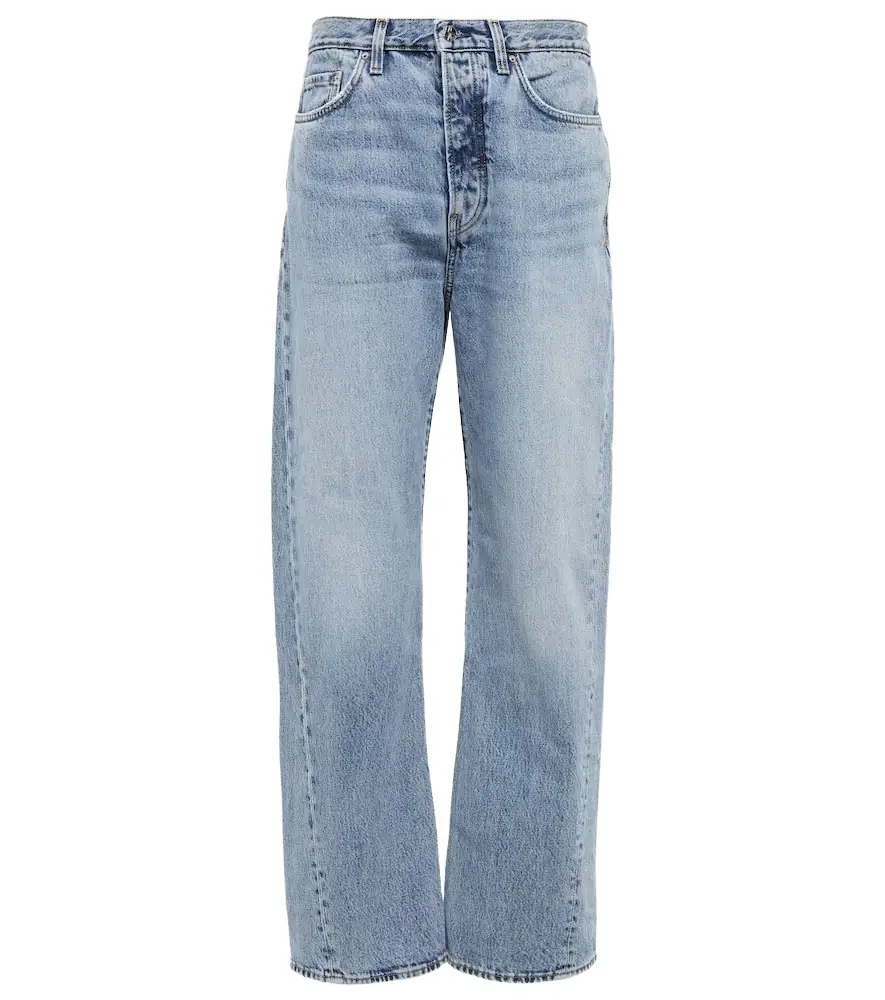 Toteme High-rise straight jeans