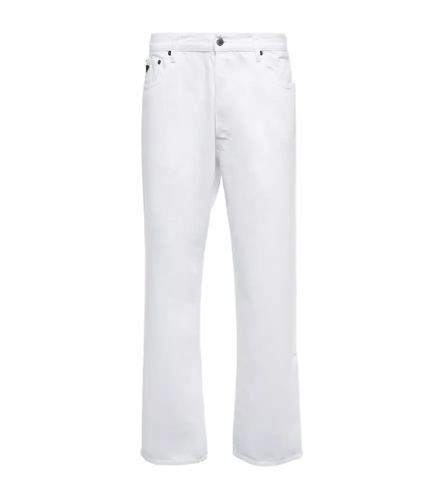 Prada Mid-rise straight jeans