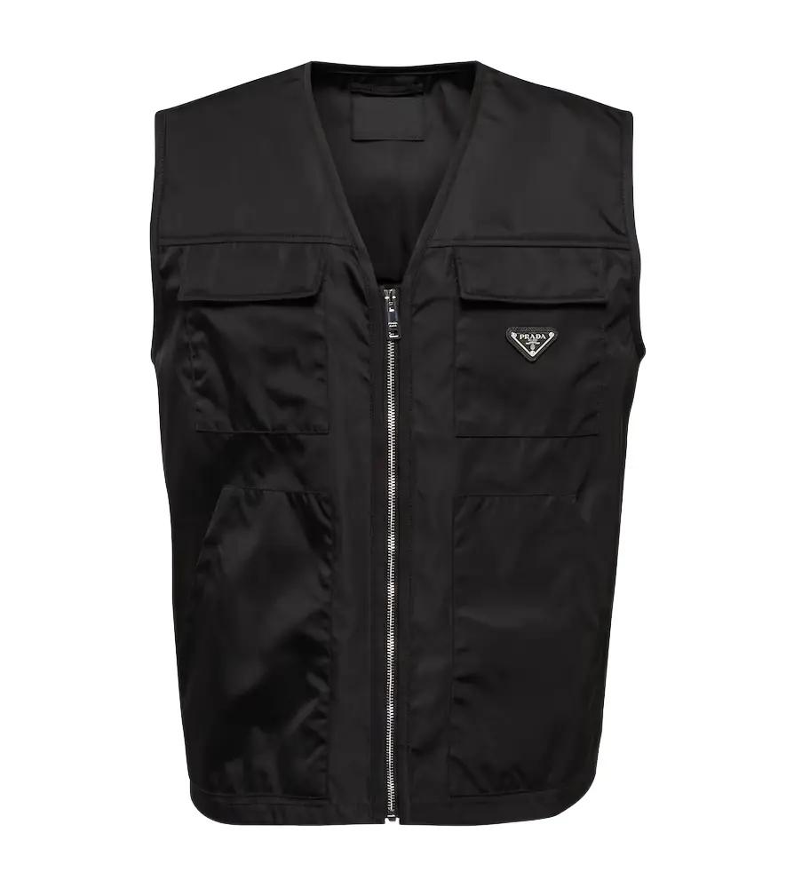 Prada Re-Nylon V-neck vest