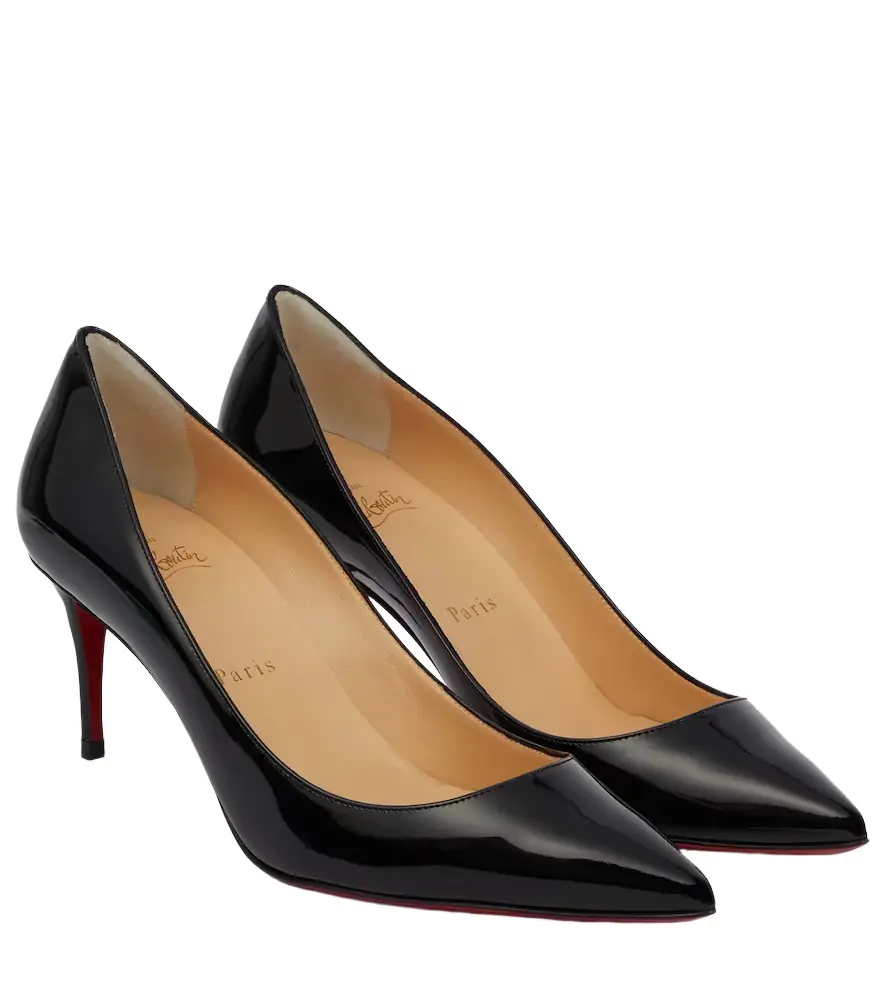Christian Louboutin Kate patent leather pumps