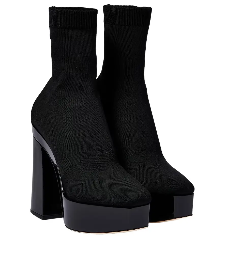 Jimmy Choo Giome 140 platform sock boots - Women's Shoes
