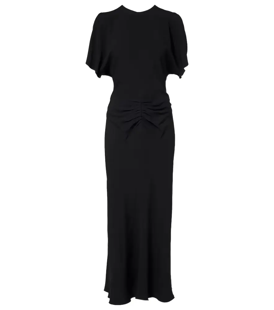 Victoria Beckham Crêpe midi dress