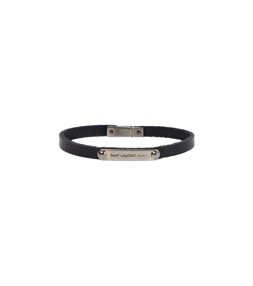 Saint Laurent Leather bracelet