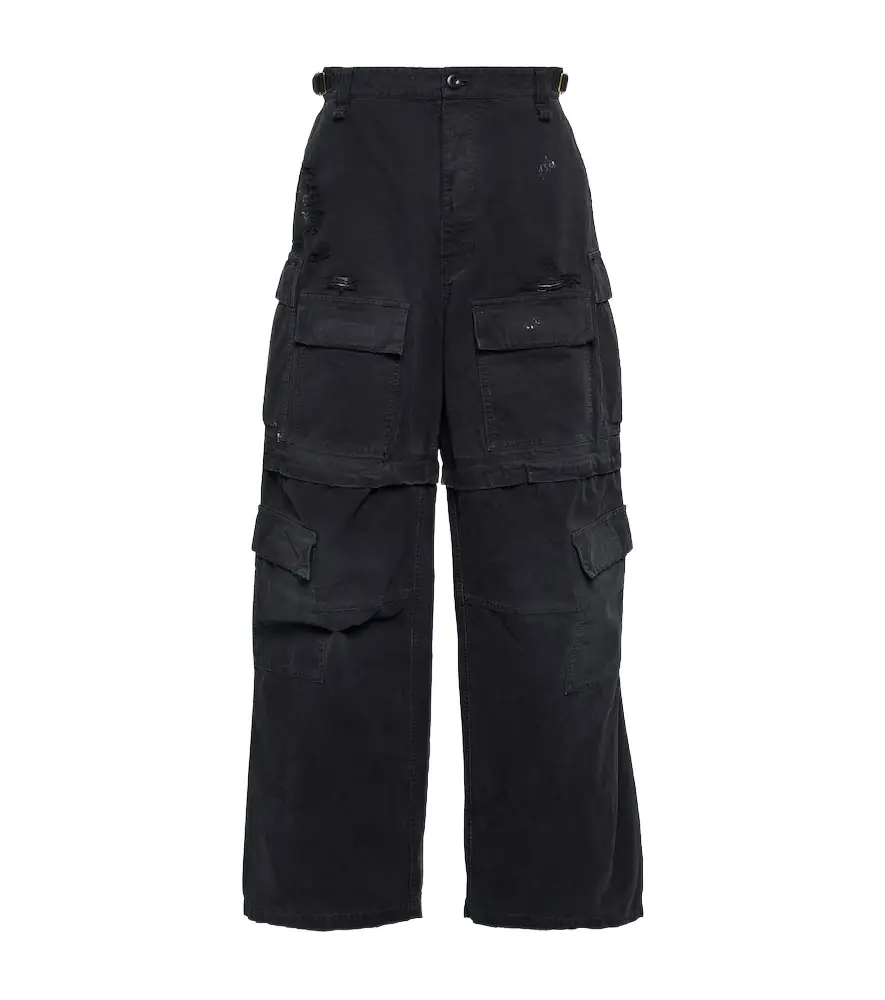 Balenciaga Cotton twill cargo pants