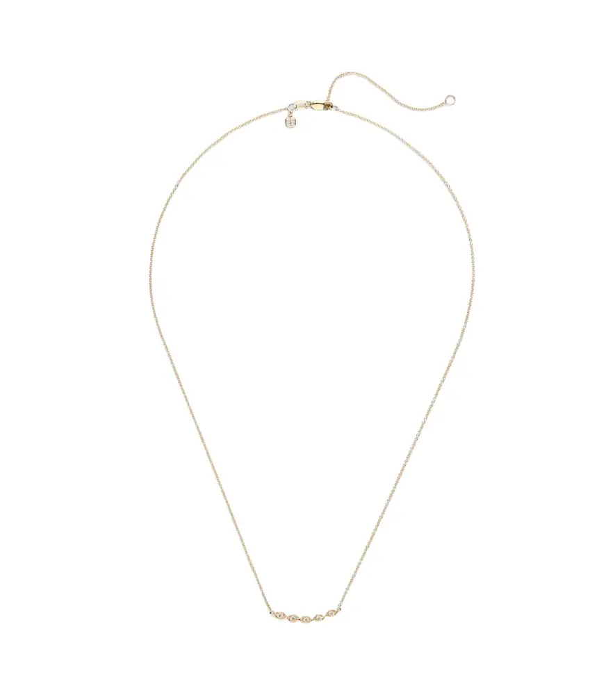 Sydney Evan 14kt gold necklace with diamonds