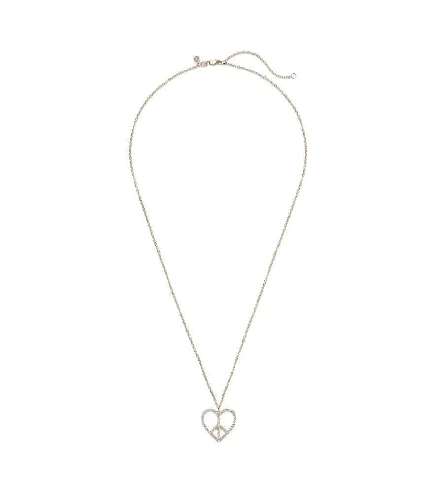 Sydney Evan 14kt gold necklace with diamonds