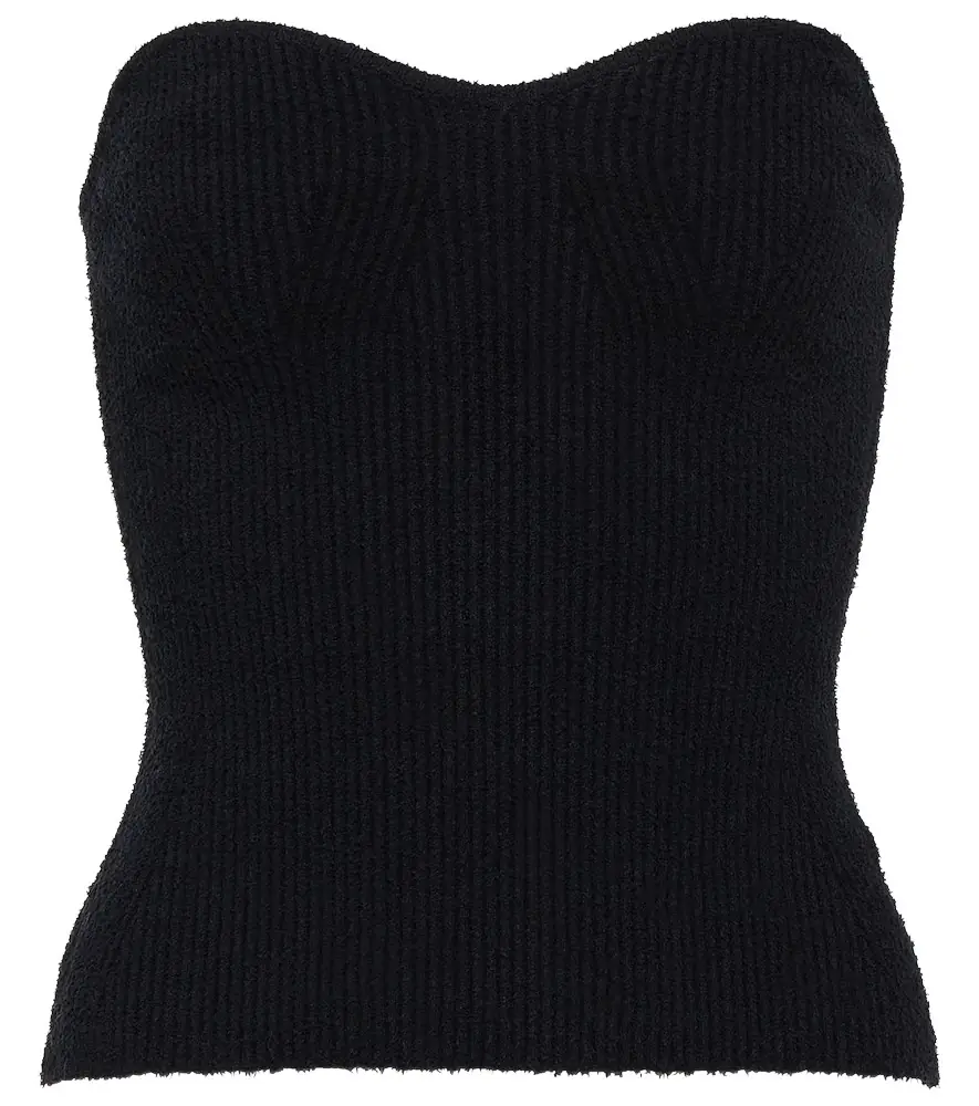 Wardrobe.NYC Wardrobe. NYC Ribbed-knit cotton-blend top