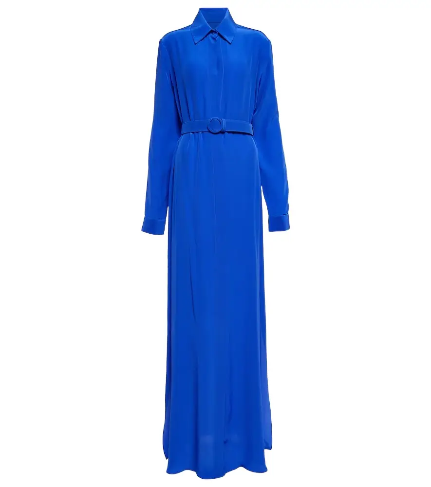 costarellos maxi dress Costarellos V-neck Maxi Dress