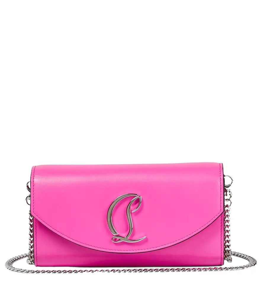 Christian Louboutin Leather wallet on chain