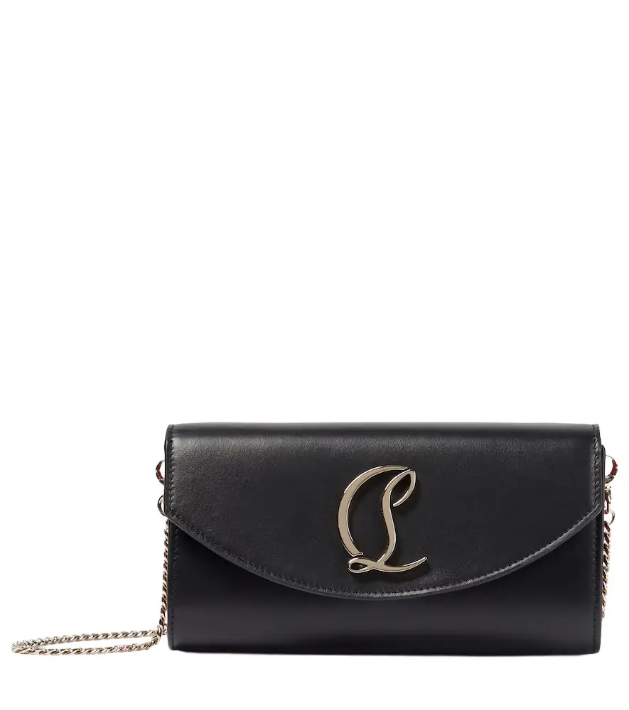 Christian Louboutin Leather wallet on chain