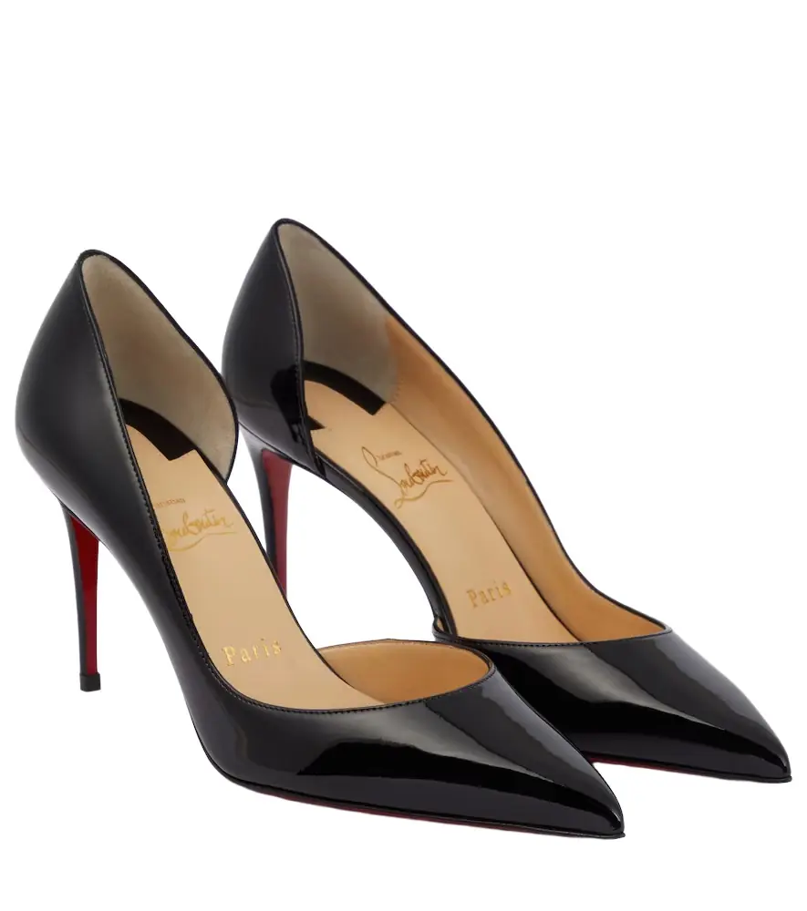 Christian Louboutin Iriza 85 patent leather pumps